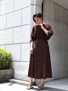 MKミッシェルクランさん（レディース・158cm）の夏コーディネート