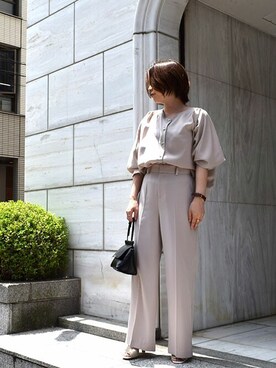 MKミッシェルクランさん（レディース・152cm）の秋コーディネート