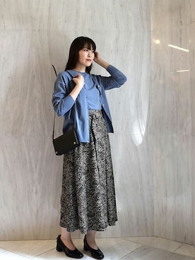 MKミッシェルクランさん（レディース・160cm）の秋コーディネート