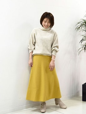 MKミッシェルクランさん（レディース・152cm）の冬コーディネート