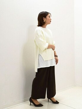 MKミッシェルクランさん（レディース・152cm）の冬コーディネート