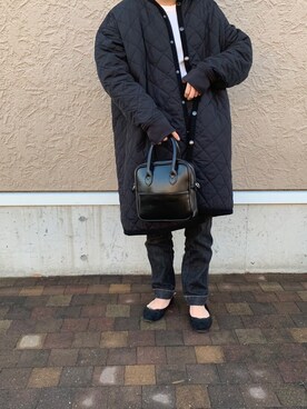 「SEVENDAYS=SUNDAY（セブンデイズサンデイ）のアイテム（その他アウター）」を使った、ミユさん（レディース・149cm）の冬コーディネート