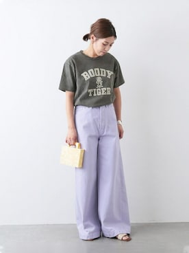 「MIXTA（ミクスタ）のアイテム」を使った、journal standard L'essage 銀座店スタッフさん（レディース・164cm）の冬コーディネート