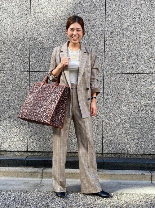 【極美品】　ジャーナルスタンダードレサージュ　ウィナーズグレンチェックジャケット journal standard L'essage（ジャーナルスタンダードレサージュ）の