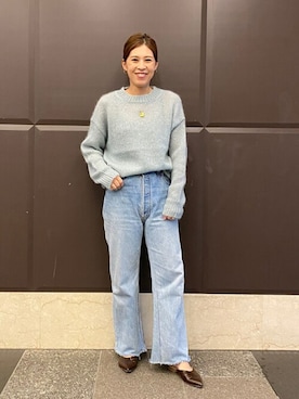 「journal standard L'essage（ジャーナルスタンダードレサージュ）のアイテム」を使った、journal standard L'essage 銀座店スタッフさん（レディース・164cm）の秋コーディネート