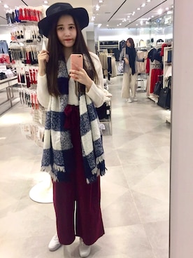 Tingさん（レディース・158cm）の冬コーディネート