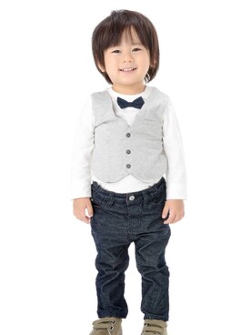 「happynewyear」｜「アイテム（その他）」を使った、Allenさん（キッズ・80cm）の冬コーディネート