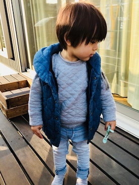 Allenさん(キッズ・80cm)の冬コーディネート