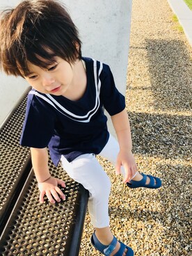 Allenさん（キッズ・80cm）の夏コーディネート