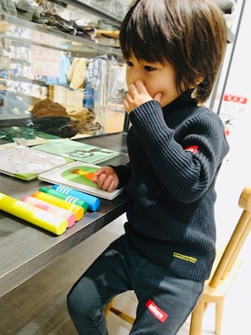 Allenさん（キッズ・80cm）の冬コーディネート