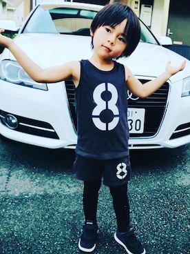 Allenさん(キッズ・80cm)の夏コーディネート