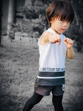 Allenさん（キッズ・100cm）の秋コーディネート