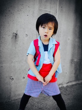 Allenさん（キッズ・100cm）の秋コーディネート