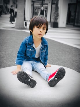 Allenさん（キッズ・100cm）の秋コーディネート