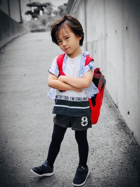 Allenさん(キッズ・100cm)の秋コーディネート