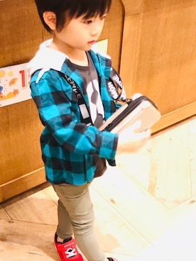 Allenさん(キッズ・100cm)の秋コーディネート