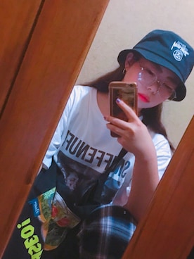 「韓国好きな人と繋がりたい」｜minamiiiiさん（レディース・150cm）の夏コーディネート