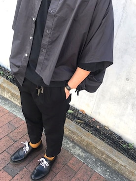 「Paul Smith（ポールスミス）のアイテム（キーケース/キーアクセサリー）」を使った、ちゃんりくさん（メンズ・175cm）の冬コーディネート