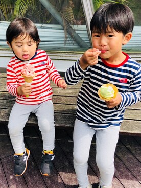 mooonさん（キッズ・110cm）の夏コーディネート