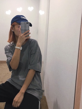 「MU（エムユー）のアイテム」を使った、haxhaxさん（レディース・168cm）の春コーディネート