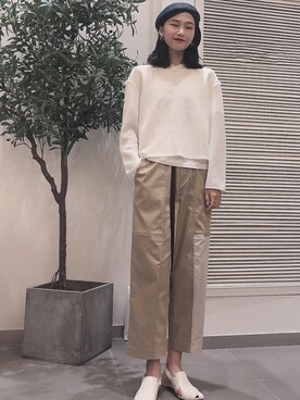 「MU（エムユー）のアイテム」を使った、haxhaxさん（レディース・168cm）の夏コーディネート