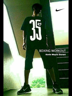 「NIKE（ナイキ）のアイテム（その他）」を使った、corridorさん（メンズ・182cm）の夏コーディネート