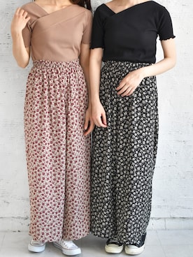 「PairPair（ペアペア）のアイテム」を使った、pairpairさん（レディース・165cm）の春コーディネート