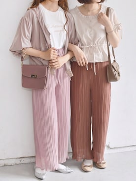 pairpairさん(レディース・165cm)の夏コーディネート