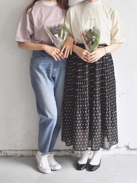 「PairPair（ペアペア）のアイテム」を使った、pairpairさん（レディース・165cm）の夏コーディネート