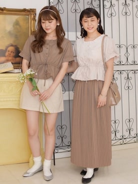 「PairPair（ペアペア）のアイテム」を使った、pairpairさん（レディース・165cm）の夏コーディネート