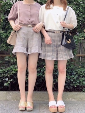 pairpairさん(レディース・165cm)の夏コーディネート