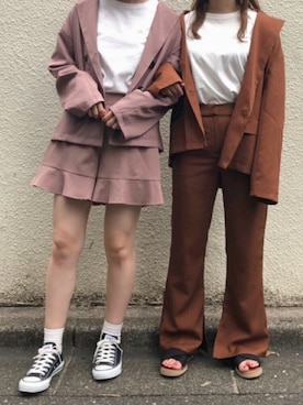 pairpairさん（レディース・158cm）の夏コーディネート