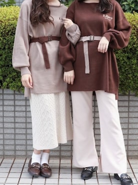 pairpairさん（レディース・165cm）の秋コーディネート