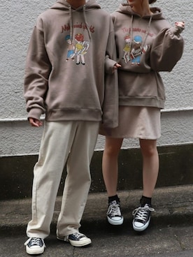 「PairPair（ペアペア）のアイテム（ワンピース/ドレス）」を使った、pairpairさん（レディース・158cm）の秋コーディネート