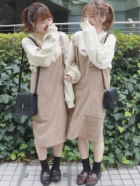 pairpairさん（レディース・155cm）の秋コーディネート