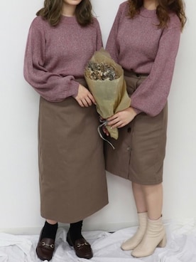 pairpairさん（レディース・155cm）の冬コーディネート