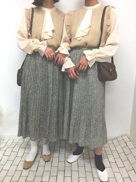 pairpairさん（レディース・165cm）の冬コーディネート