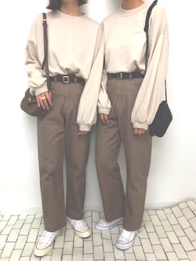 pairpairさん（レディース・165cm）の冬コーディネート