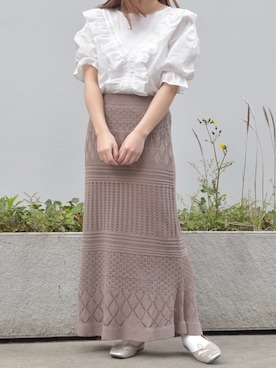 「PairPair（ペアペア）のアイテム（トップス）」を使った、pairpairさん（レディース・155cm）の春コーディネート