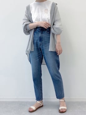 「PairPair（ペアペア）のアイテム」を使った、pairpairさん（レディース・165cm）の夏コーディネート