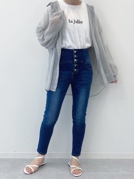 「PairPair（ペアペア）のアイテム」を使った、pairpairさん（レディース・165cm）の夏コーディネート