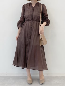 「PairPair（ペアペア）のアイテム（ワンピース/ドレス）」を使った、pairpairさん（レディース・165cm）の夏コーディネート