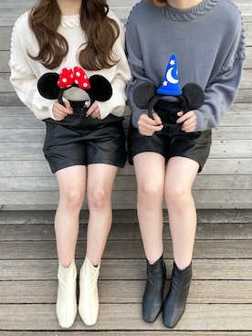 「PairPair（ペアペア）のアイテム（トップス）」を使った、pairpairさん（レディース・165cm）の秋コーディネート