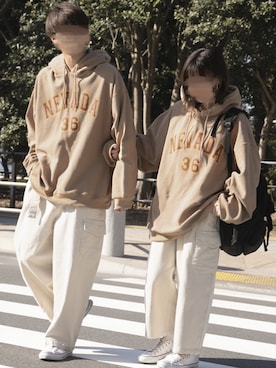 「PairPair（ペアペア）のアイテム」を使った、pairpairさん（レディース・153cm）の冬コーディネート