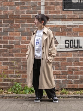 「PairPair（ペアペア）のアイテム（ジャケット/アウター）」を使った、pairpairさん（レディース・153cm）の冬コーディネート