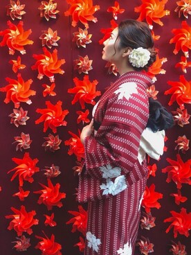 HARUKAさんの（kimono | キモノ）を使ったコーディネート
