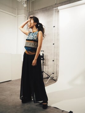 yunaさん（レディース・150cm）の夏コーディネート