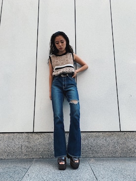 yunaさん（レディース・150cm）の夏コーディネート