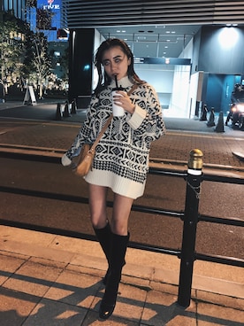 yunaさん（レディース・150cm）の秋コーディネート