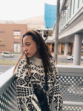 yunaさん（レディース・150cm）の冬コーディネート